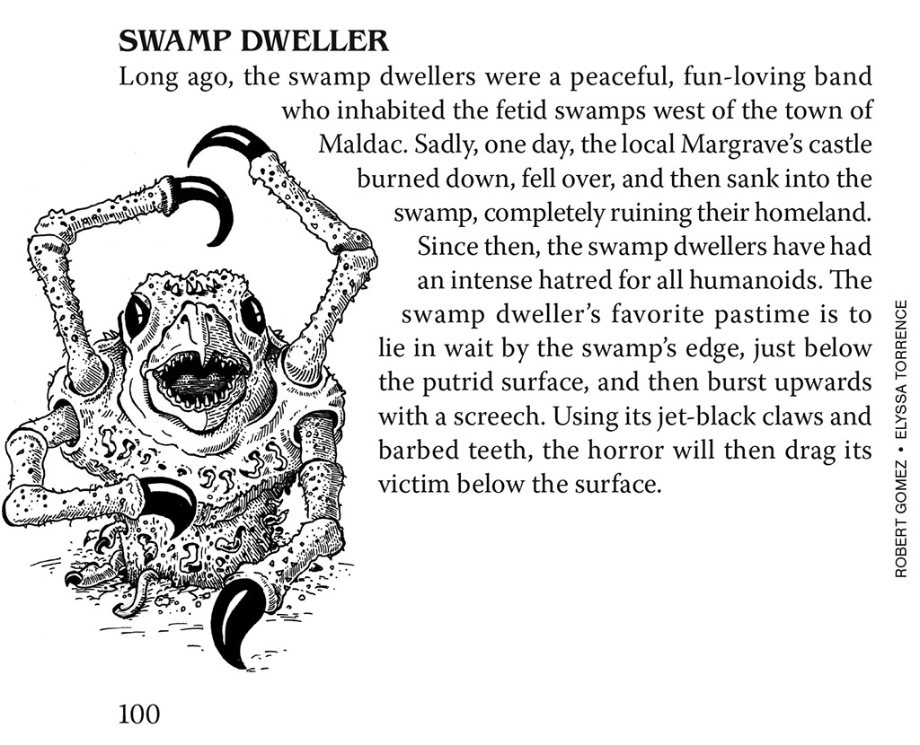 Swamp Dweller manual page
