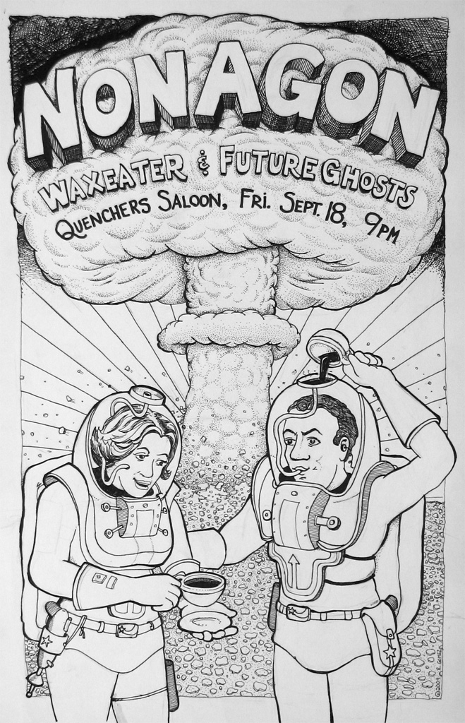 Nongon Poster: Quenchers 2009-09-18