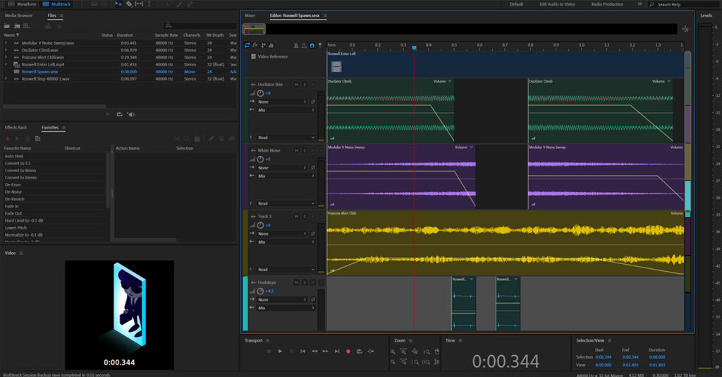 QBob Roswell Sound Design